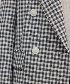 GRACE CONTINENTAL ギンガムダブルジャケット