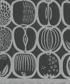 槇田商店 Stig Lindberg FRUKTLADA ブラック 長傘