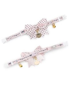 PET PARADISE ディズニー マリー ドットリボン 首輪 S / M