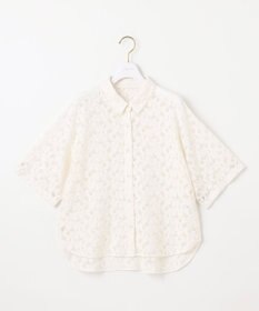 ANY SIS S 【洗える】レース シャツ