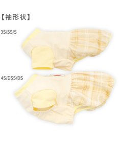 PET PARADISE リサとガスパール ぽわん Tシャツ 《チェック柄》 小型犬