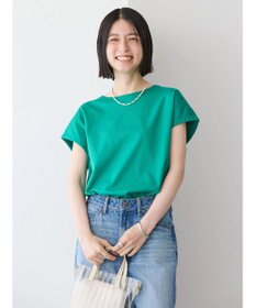 AMERICAN HOLIC バックボタンフレンチスリーブプルオーバー