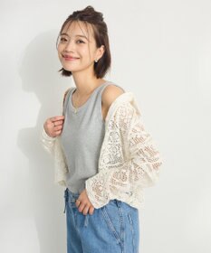 CRAFT STANDARD BOUTIQUE ラメテレコタンクトップ