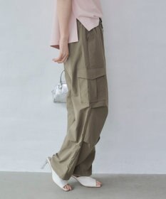 WEGO 【ウエストゴム】イージーパラシュートカーゴパンツ