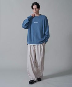 WEGO 【2点SET】アクセ付きワンポイントニットプルオーバー