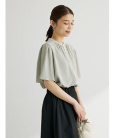 Green Parks ・ＥＬＥＮＣＡＲＥ　ＤＵＥ　バイカラーブラウス