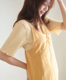 Feroux 【セットアイテム】シュリンクインナー × キャミワンピース