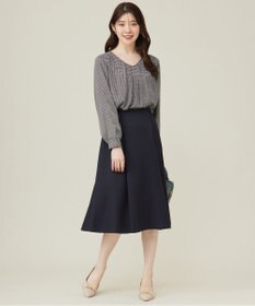 ANY SIS 【WEB限定】エニポカシリーズVネック ブラウス