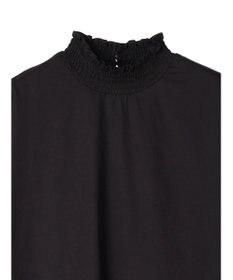 CRAFT STANDARD BOUTIQUE インドコットンシャーリングハイネックブラウス