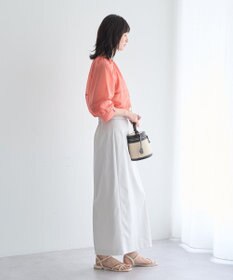 YECCA VECCA タックスリーブシアーシャツ