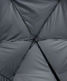 AURORA 【Ungrid（アングリッド）】ワンポイントフリルチェック柄プリント晴雨兼用傘（折りたたみ傘）