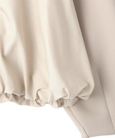 YECCA VECCA 異素材MIXバルーンブルゾン