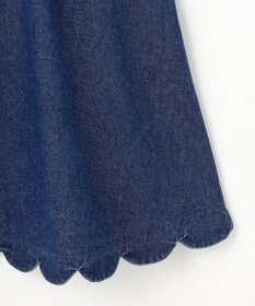 ANY KIDS デニムジャンパースカート