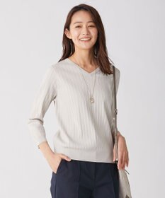 J.PRESS LADIES 【洗える】PRINCESS Vネック ニット