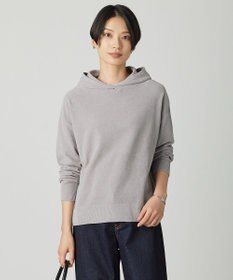 J.PRESS LADIES CHENILLE フーデッド ニット