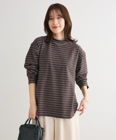 Green Parks なめらかタッチマルチボーダープルオーバー