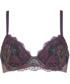 Wing Wing Lesiage　【2760シリーズ】　ブラジャー　ふっくらまる胸　カップ肌側綿混素材　ウイング／ワコール　PB2760