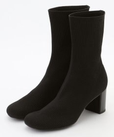 steppi 【防水 / 洗える】オブリークトゥ ブーツ ブラック