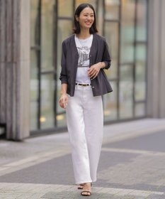 J.PRESS LADIES L プリント Ｔシャツ