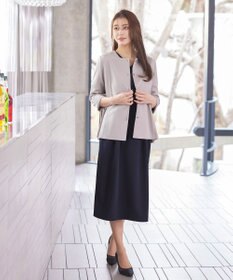 Tiaclasse L 【洗える】プリーツジャケット