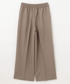 ANY L 【洗濯機可能/セットアップ対応/ウエストゴム】イージィケア美脚ワイドパンツ