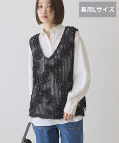 AMERICAN HOLIC 【選べる丈】Ｖネックレースベスト