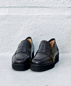 BONTRE 【BONTRE/ボントレ】スクエアトゥ厚底コインローファー/11051-OA