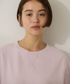 AMERICAN HOLIC ピグメント加工ミニ裏毛半袖プルオーバー