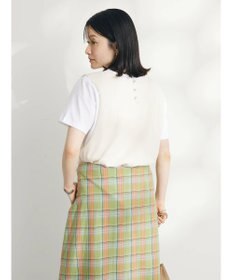 CRAFT STANDARD BOUTIQUE ＳＥＴ　カットプルオーバー＋ニットベスト