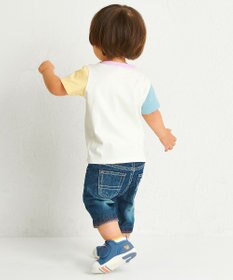 MIKI HOUSE HOT BISCUITS 【70-120cm】【Everyday Series】ワンポイント 半袖Tシャツ