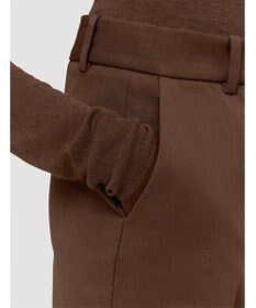 JOSEPH ギャバジンストレッチ　フィットフレアートラウザーズ