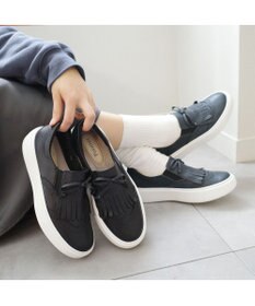 Pointer 日本製 本革タッセルスニーカー