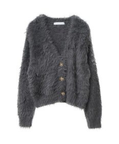 Green Parks ・Ｐｅｔｉｔ　Ｆｌｅｕｒ　シャギーニットカーディガン