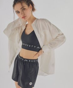 OP／FILA 【RUSTY】ニコちゃんロンT＋ショートパンツ付きビキニ 4点セット水着