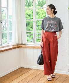 WEGO 【新色追加/ユニセックス着用アイテム/手洗い可/SMLサイズ展開】ピグメントグラフィックT（S）