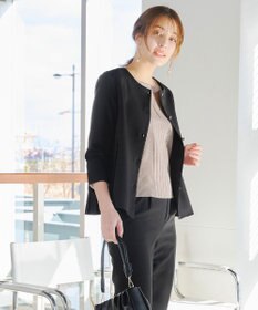 Tiaclasse L 【洗える】プリーツジャケット