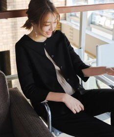 Tiaclasse L 【洗える】プリーツジャケット