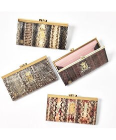 A.D.M.J. 【スネークレザー】ガマグチウォレット