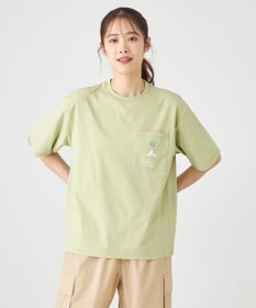SHARE PARK LADIES 【UVカット・吸水速乾・ストレッチ・軽量 】ロゴポケットTシャツ（S・Mサイズ）