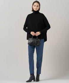 ICB 【裏起毛】 ウォームサテン スティックパンツ