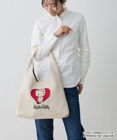 ROOTOTE 8489【A4サイズ収納】IP.ラウンド.ニット.ハローキティ-A