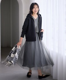 ANY ダブルジップパーカー