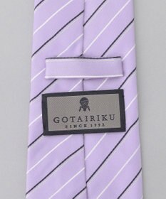 GOTAIRIKU GOTAIRIKU別注【日本製】シルク ネクタイ_ストライプ