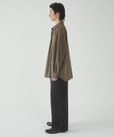 WEGO 【ユニセックス着用ITEM/SMLサイズ展開/冷房対策/紫外線対策】シアーBIGシャツ