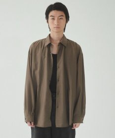 WEGO 【ユニセックス着用ITEM/SMLサイズ展開/冷房対策/紫外線対策】シアーBIGシャツ