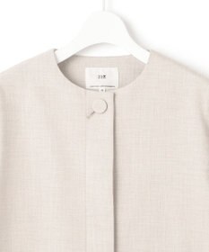 23区 【セットアップ対応】ストレッチブッチャー ノーカラー ジャケット