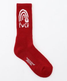 PW CIRCULUS 【虫よけ加工】【WOMEN】P-MOF ソックス ミドル丈 ゴルフウェア レディース