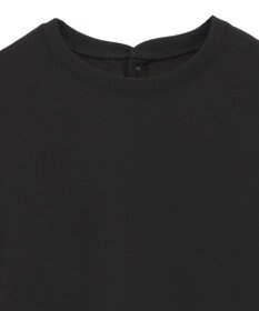 YECCA VECCA リブMIXジョーゼットブラウス