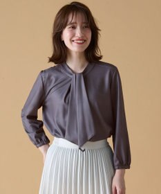 ANY 【洗濯機可能】プリントブラウス