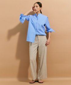 BEIGE， ALBERT / バンドカラーシャツ